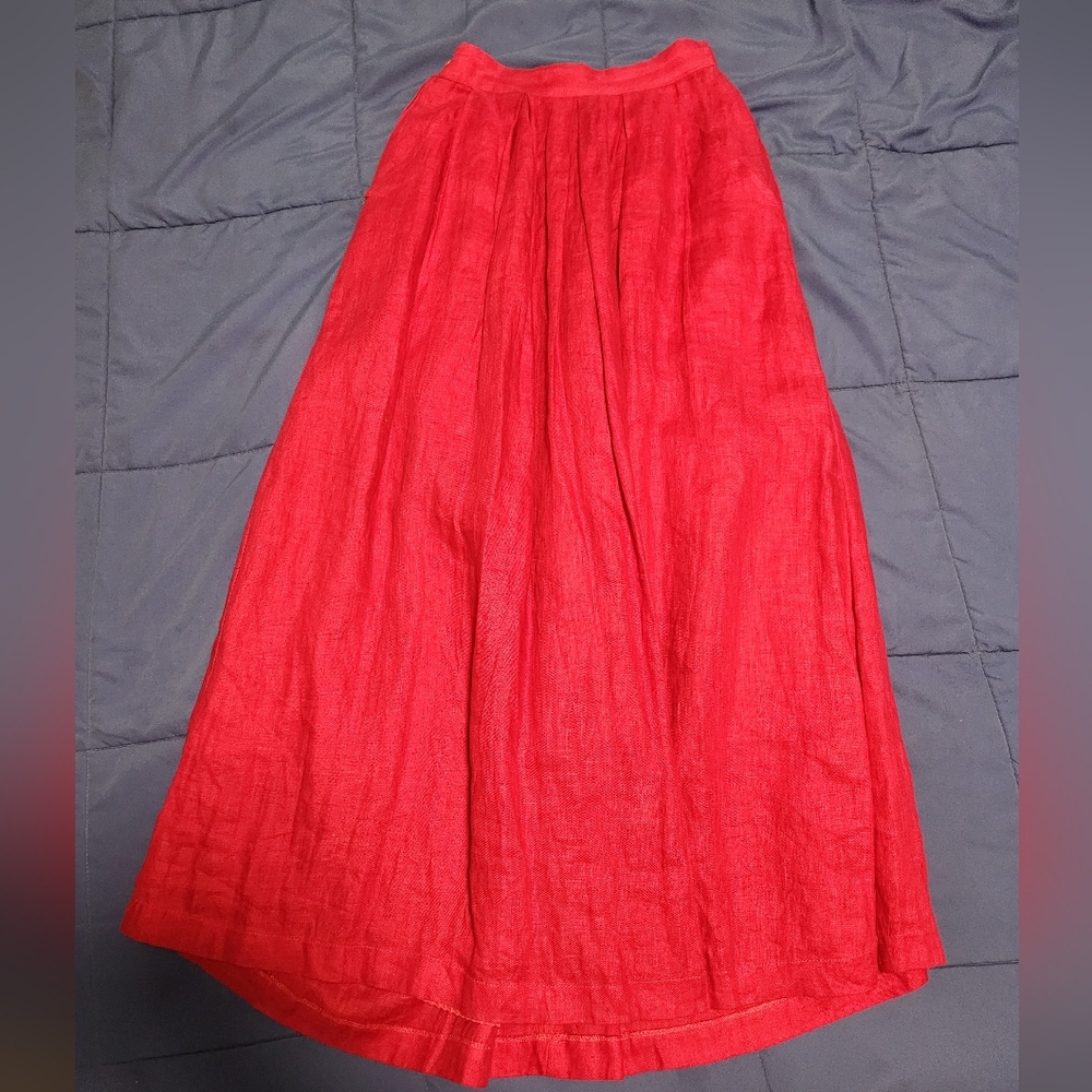 Vintage Irish Linen Skirt